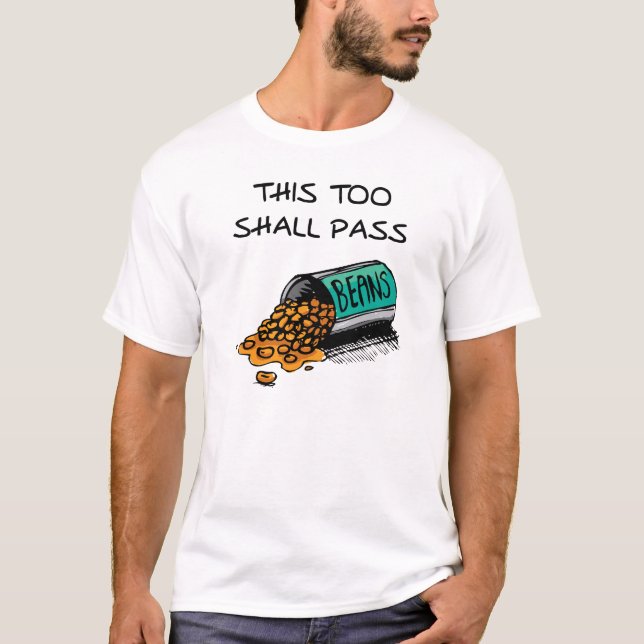 This Shall Pass Rolig T-shirt (Framsida)