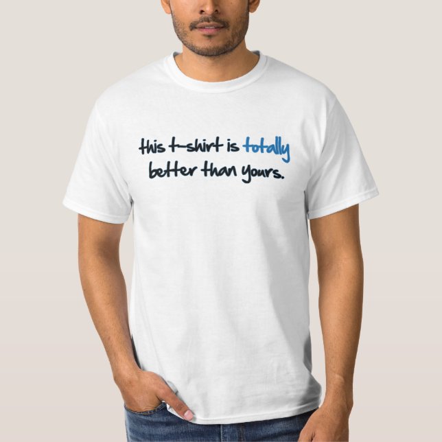 This t-shir is... t shirt (Framsida)