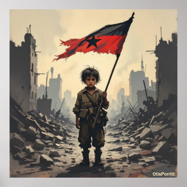 THIS WAR WILL NEVER END-8 POSTER (Framsidan)