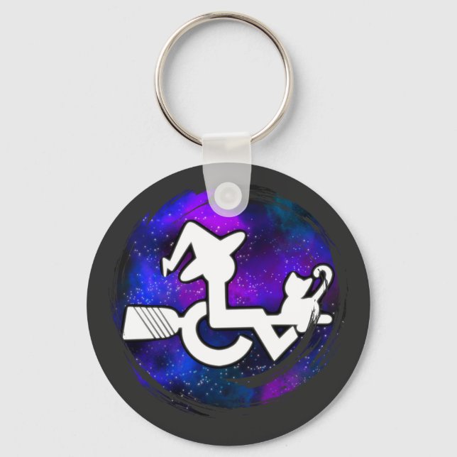 This Witch is Mobile Nyckelring (Framsida)