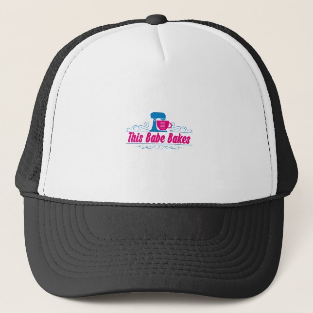 ThisBabeBakes_CustomLogoDesign_Opt4.png Truckerkeps (Framsida)
