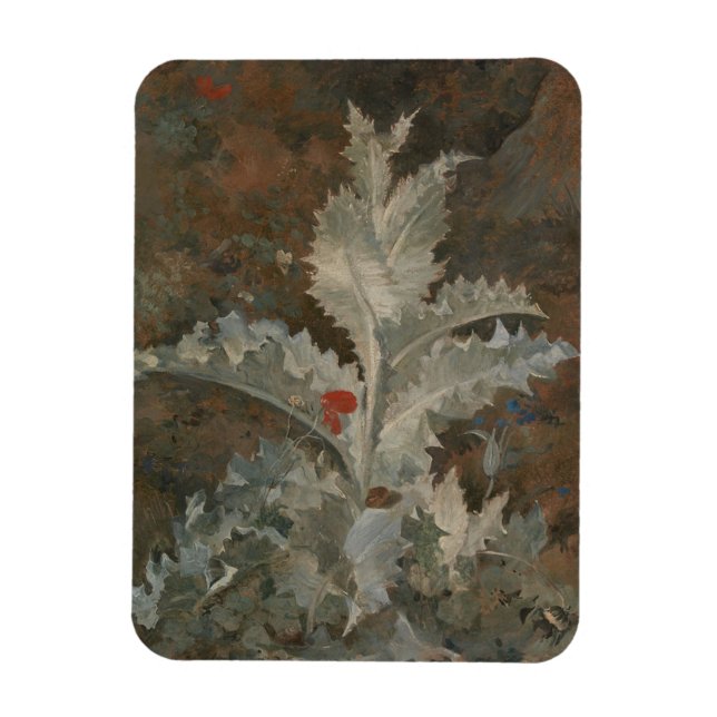 Thistle (av John Crome) Magnet (Vertikal)