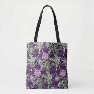 Thistle-blommor Tygkasse