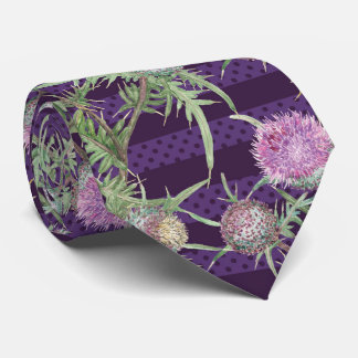 Thistle blommviolett slips