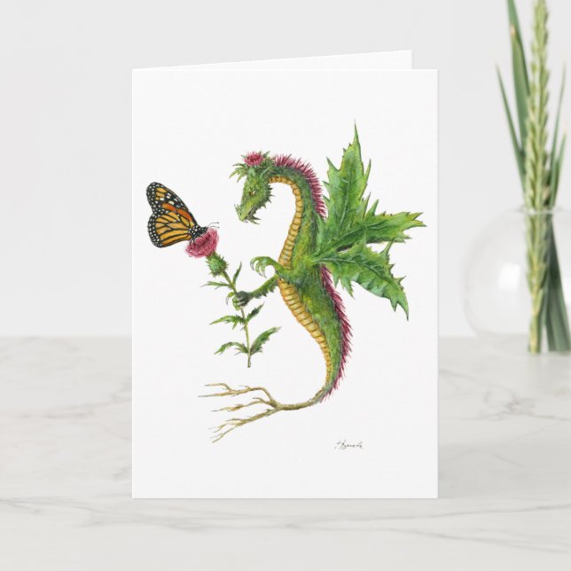 Thistle Dragon 2012 Kort (Framsida)