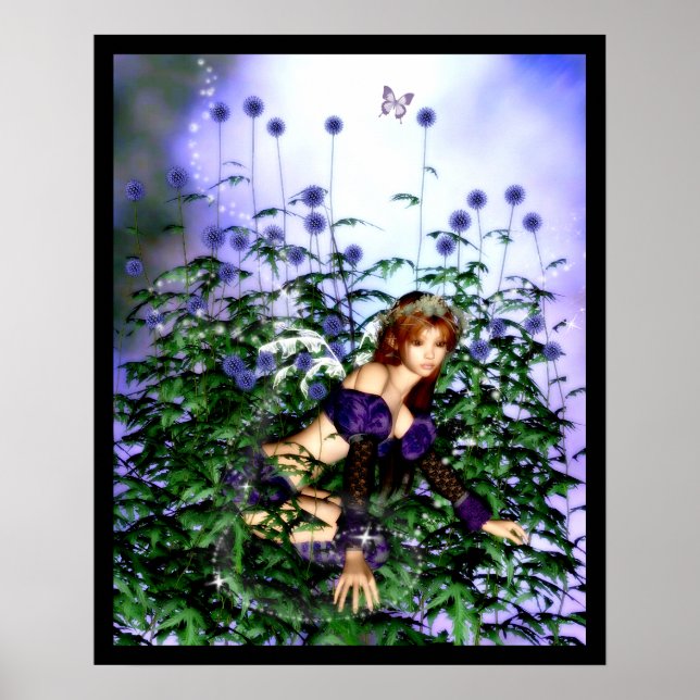 Thistle Fairie Poster (Framsidan)