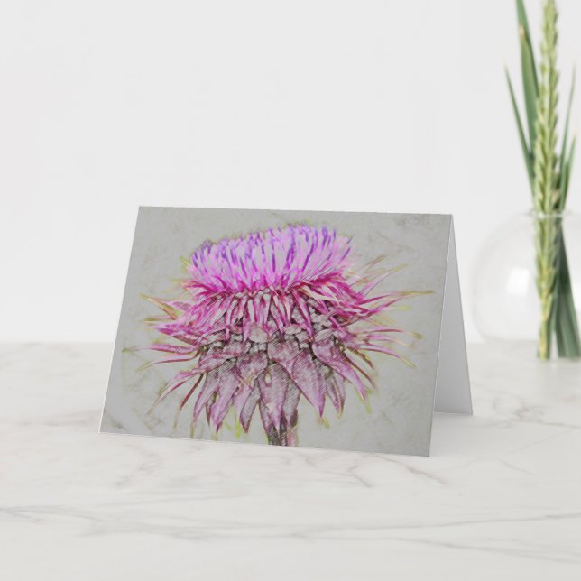 Thistle Helgkort (Framsida)