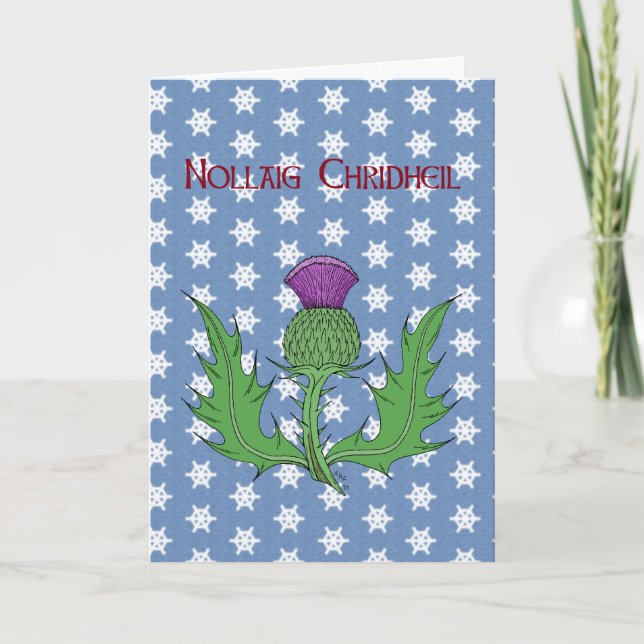 Thistle Helgkort (Framsida)
