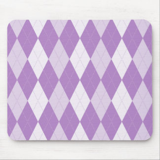 Thistle Lila Argyle Blek Violet Small Diamond Musmatta