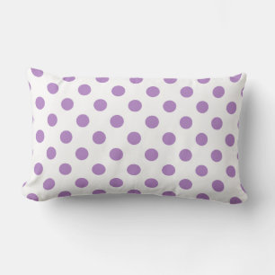 Thistle Lila Polka dots Circles Lumbarkudde