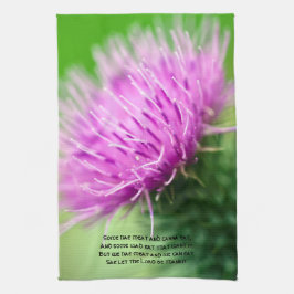 Thistle och Selkirk Grace Kitchen Towels Kökshandduk