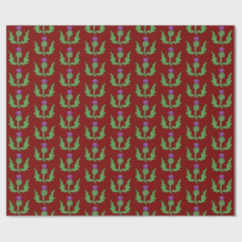 Thistle (on Red) Presentpapper