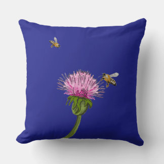Thistle pillow kudde