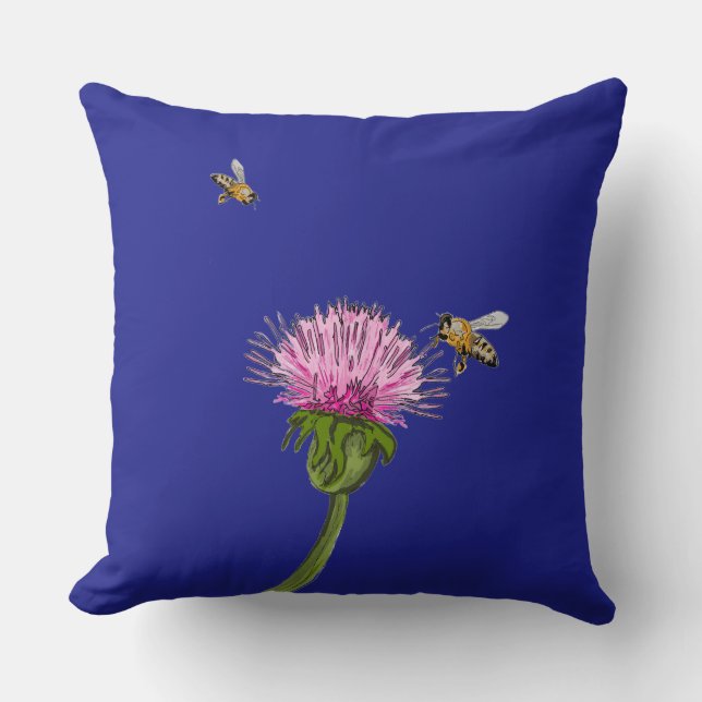 Thistle pillow kudde (Framsida)