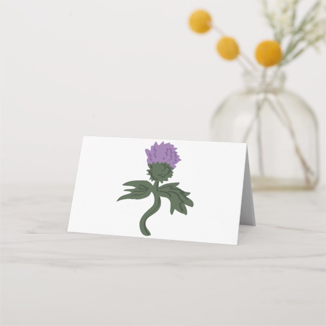 Thistle Placeringskort (Framsida)