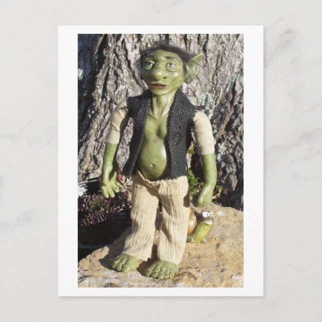 Thistle Troll Vykort (Framsida)