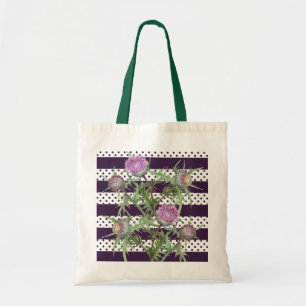 Thistle violet tygkasse