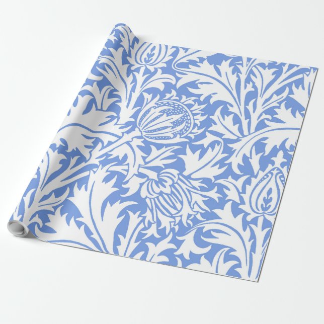 Thistle, William Morris Presentpapper (Utrullad)