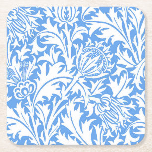 Thistle, William Morris Underlägg Papper Kvadrat