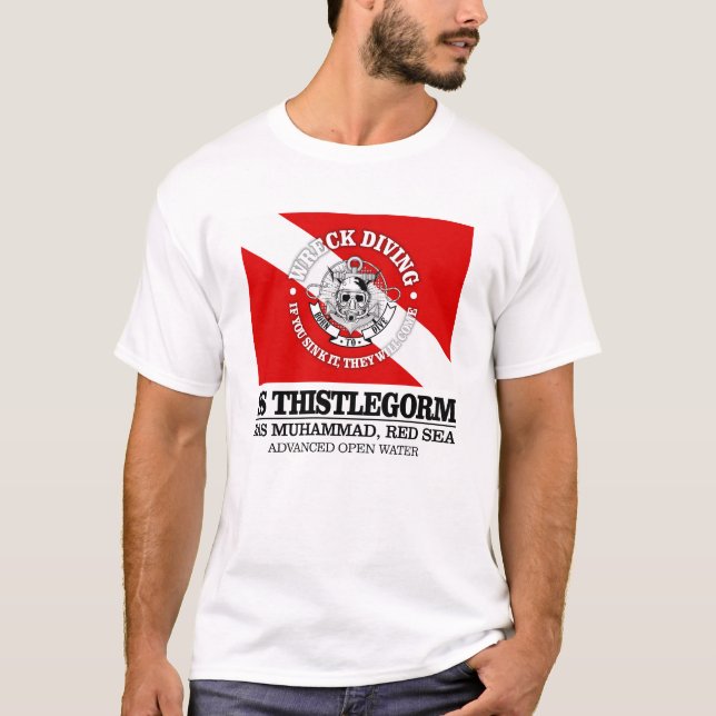 Thistlegorm (bästa vrak) tröja (Framsida)