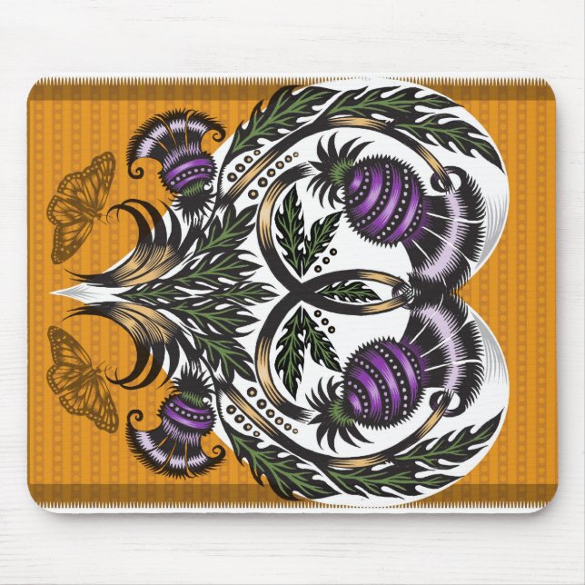 Thistlekärlekvalentin Mousepad Musmatta (Framsidan)