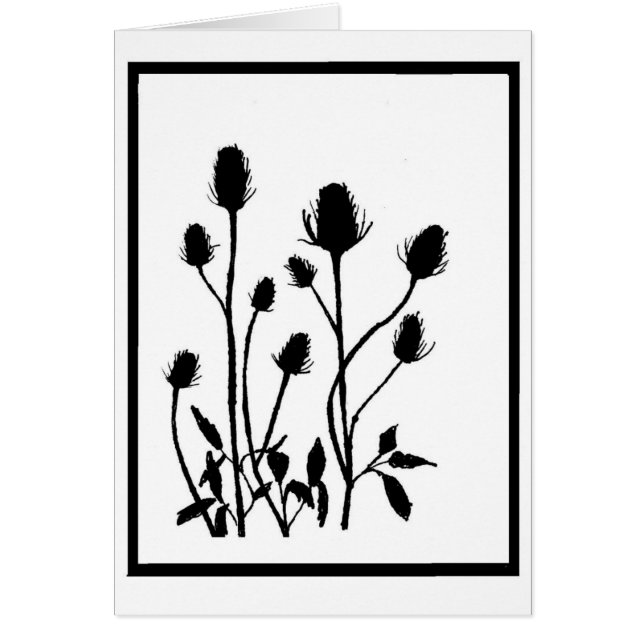 Thistles Hälsningskort (Framsidan)