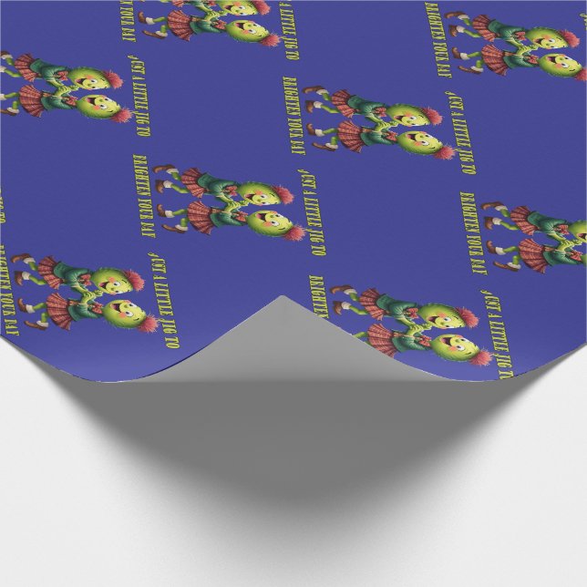 Thistles Wearing Plaid Just A Little Jig  Presentpapper (Hörn)