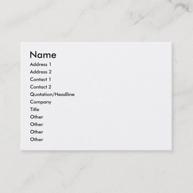 thistlevisitkort visitkort (Framsida)