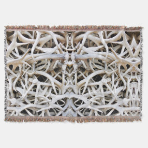 Thjanket Elk Antlers Filt