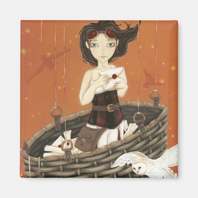 Thje Messenger - Steam Punk magnet (Framsidan)