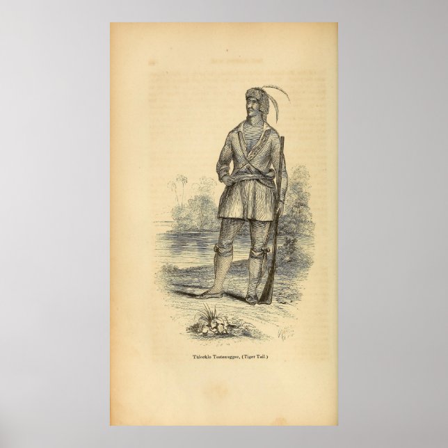 Thlocklo Tustenuggee Poster (Framsidan)