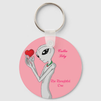ThO - Calla Lily Keychain Nyckelring