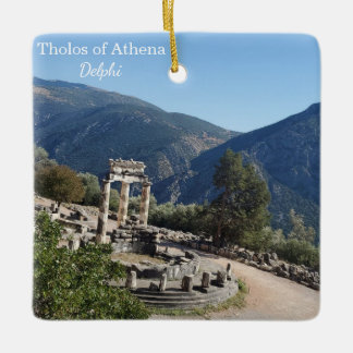 Tholos av Athena Delphi Grekland Souvenir Ornament