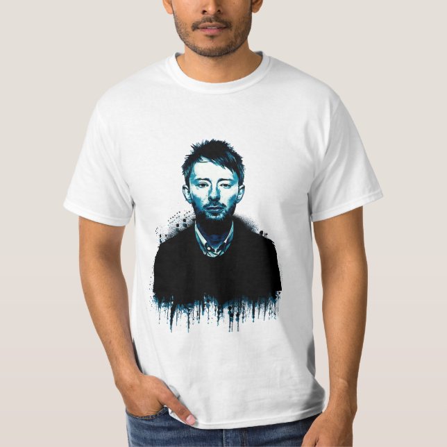 Thom Yorke Art Print by omiero T Shirt (Framsida)