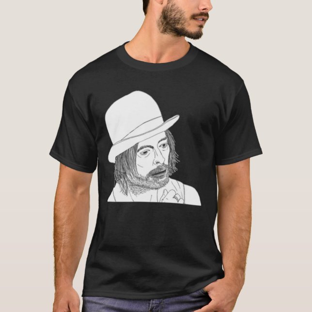 Thom Yorke, Radiohead design  T Shirt (Framsida)