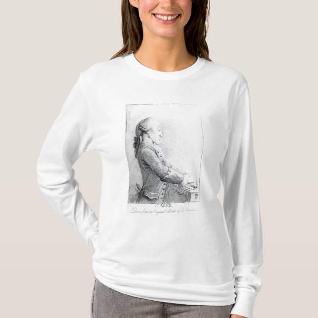 Thomas Augustine Arne T-shirt (Framsida)