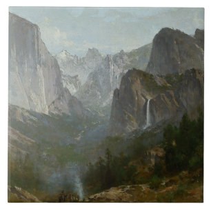 Thomas backe - indier på Campfire, Yosemite dal Kakelplatta