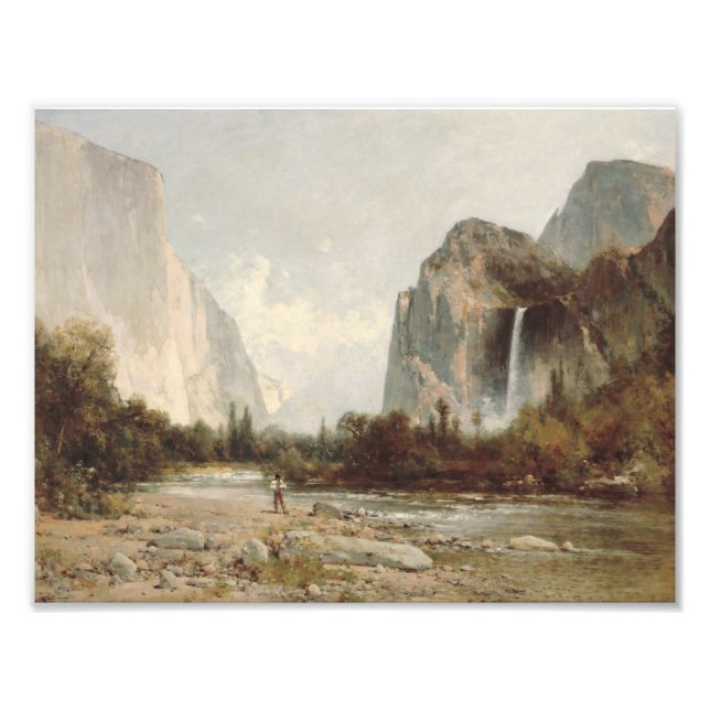 Thomas Backe - Yosemite, Möhippa Veil Falls Fototryck (Framsidan)