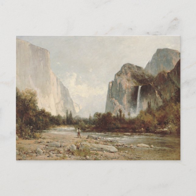 Thomas Backe - Yosemite, Möhippa Veil Falls Vykort (Framsida)