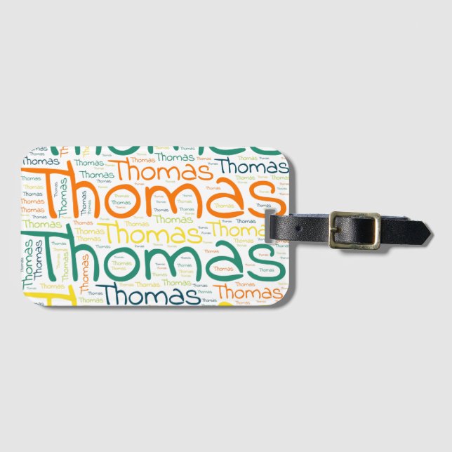 Thomas Bagagebricka (Framsida horisontal)