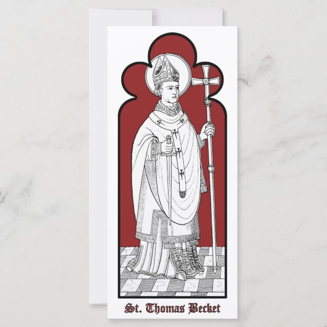 Thomas Becket Holding a Sword (M 033) (Framsida)