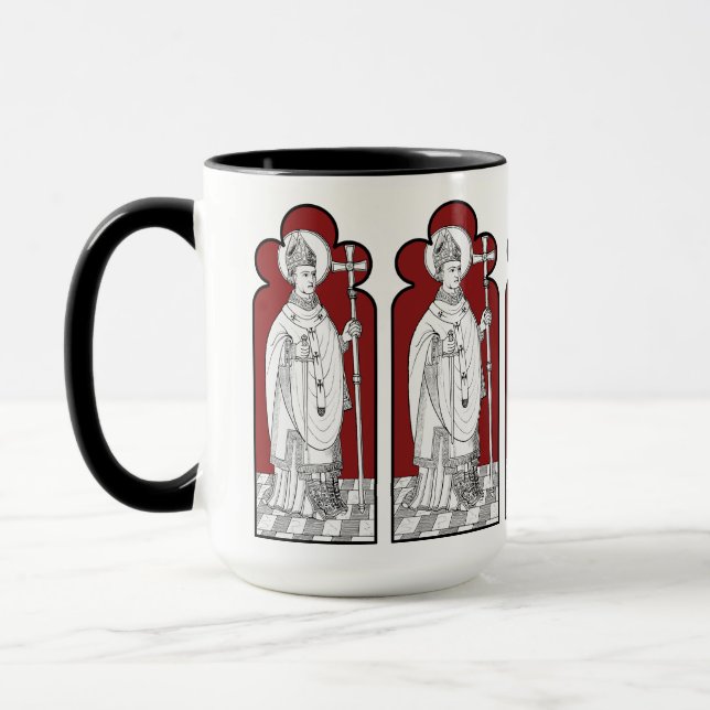 Thomas Becket Holding a Sword (M 033) Mugg (Vänster)