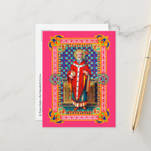 Thomas Becket i Red Chasuble (K 34) Vykort
