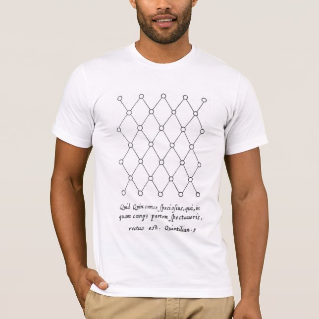 THOMAS BROWNES QUINCUNX T SHIRT (Framsida)
