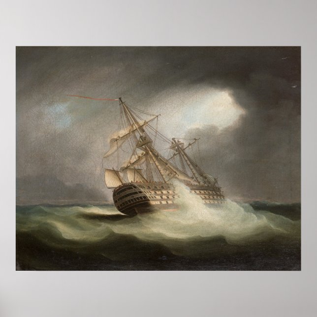 Thomas Buttersworth - H.M.S. "Victory" Poster (Framsidan)