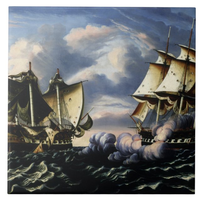 Thomas Chambers - Capture of H.B.M. Frigate Kakelplatta (Framsidan)