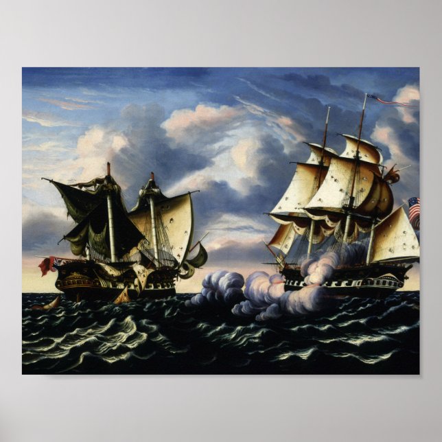 Thomas Chambers - Capture of H.B.M. Frigate Poster (Framsidan)