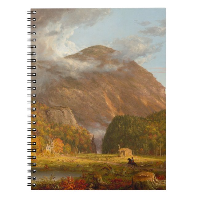 Thomas Cole A View of the Mountain Pass Anteckningsbok (Framsidan)