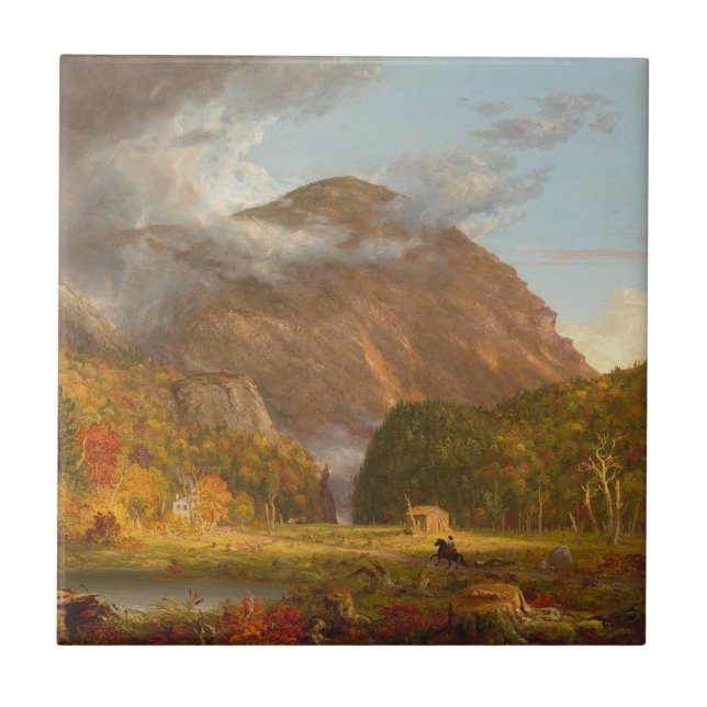 Thomas Cole A View of the Mountain Pass Kakelplatta (Framsidan)
