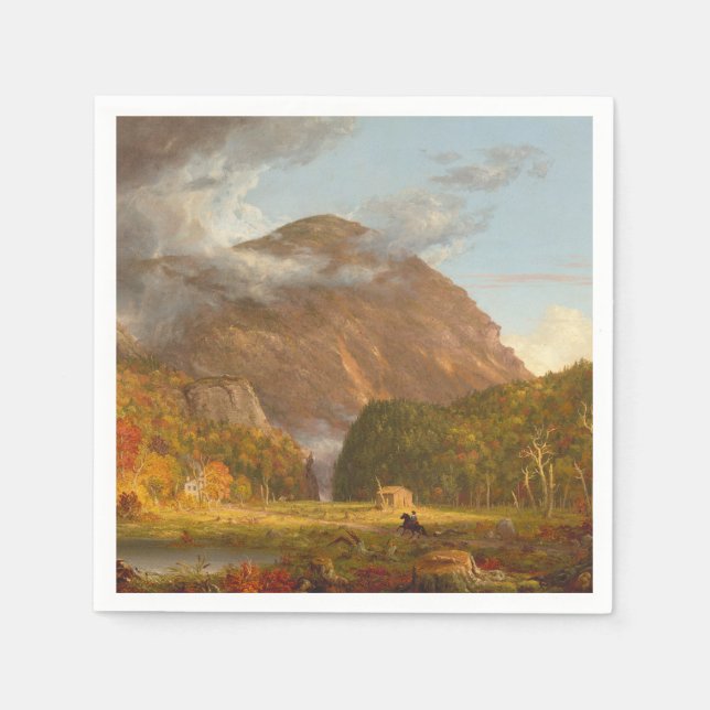 Thomas Cole A View of the Mountain Pass Pappersservett (Framsidan)
